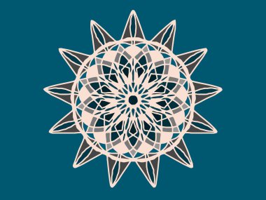 renkli etnik desenli arka plan. Arabesk vektör süsleme