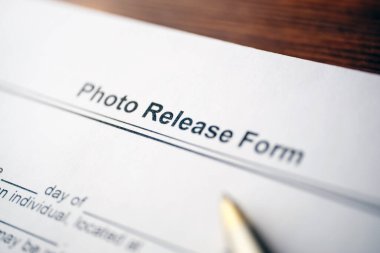 Resmi belge Fotoğraf Kağıt üzerinde Salıverme Biçimi.