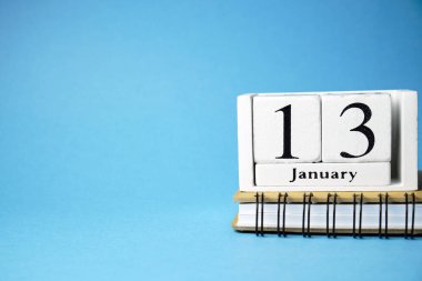 Kış ayının on üçüncü günü Takvim Takvimi.