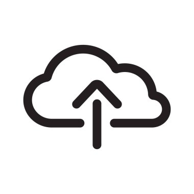 Beyaz arkaplanda izole edilmiş ana simge yükle.