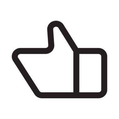 Beyaz arkaplanda izole edilmiş özet simgesini parmakla.