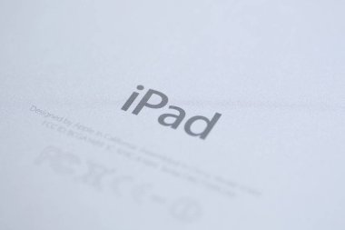 Rusya, St. Petersburg, 14 Şubat 2021. Bir elma şirketi tableti..