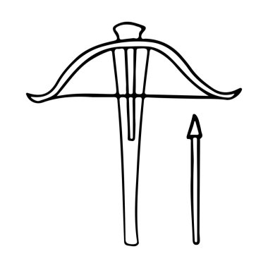 Karalama stilinde cıvatalı basit arbalet yayı izole edildi