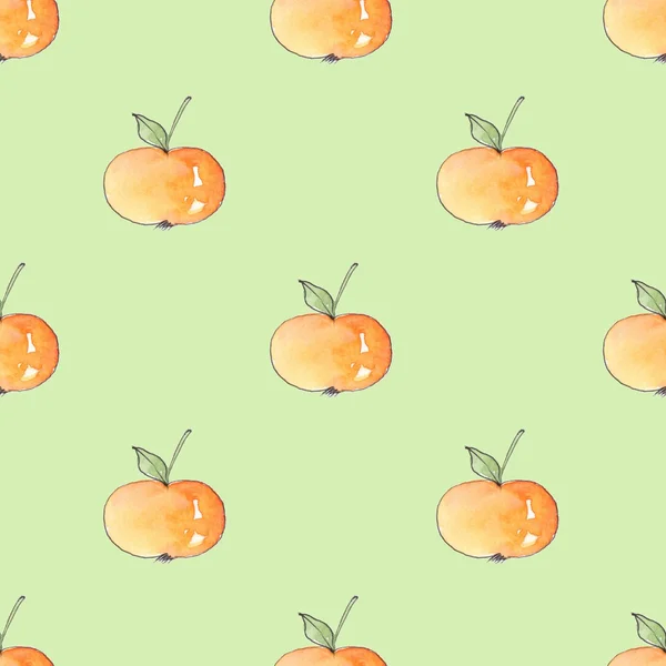 Çizgi film elma desenle. Sorunsuz arka plan 5