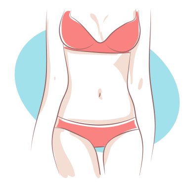 kadın vücut bikini 1