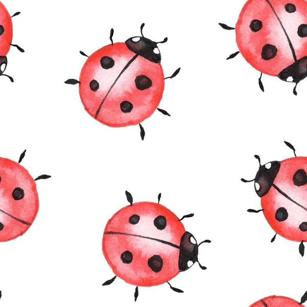 Ladybugs. Seamless Modeli 1