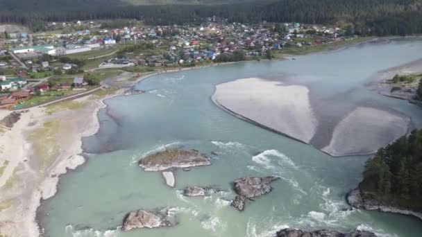 Rivière Montagne Katun Altaï — Video