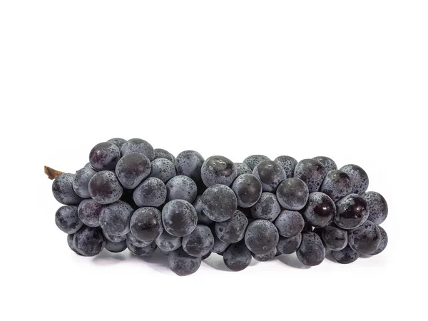 Крупный План Спелых Органических Черных Семенных Винограда Кучу Здоровые Сочные — стоковое фото