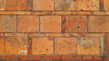 eski tuğla duvarın arka