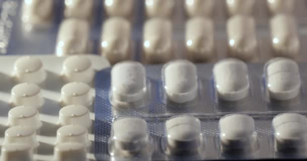 Bunches of medical pills. — Stock Video