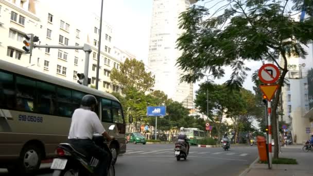 Vietnamiti per le strade — Video Stock