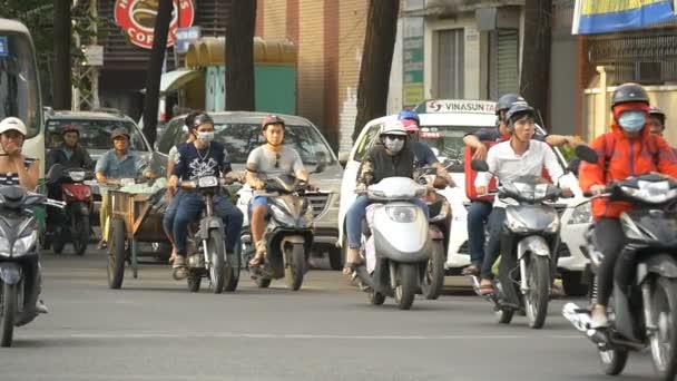 Vietnamezi pe străzi — Videoclip de stoc