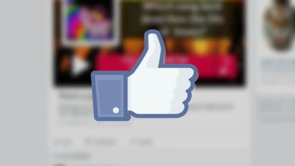 Facebook social media — Stock Footage Facebook social media Royalty Free Stock Footage