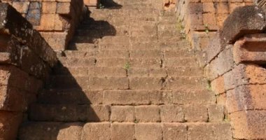 Öncesi Rup Kamboçya Angkor Wat Tapınağı eski harabe binalar kompleksi