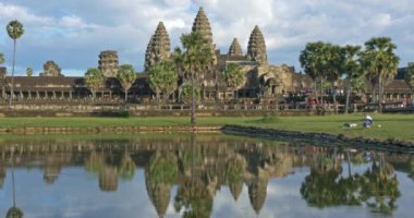 Wat Angkor Kamboçya antik uygarlık Tapınağı