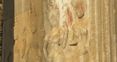 Wat Angkor Kamboçya antik uygarlık Tapınağı oyma taş