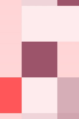 Renk oranı ve geometrik şekiller açısından dengelenmiş güzel bir geometrik desen. Terazi burcuna karşılık gelir. 