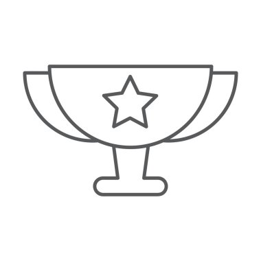 Ödül ilüstrasyon tasarımı. Beyaz arkaplanda özet biçimi ıslık simgesi izole edildi. kullanım vektörü.