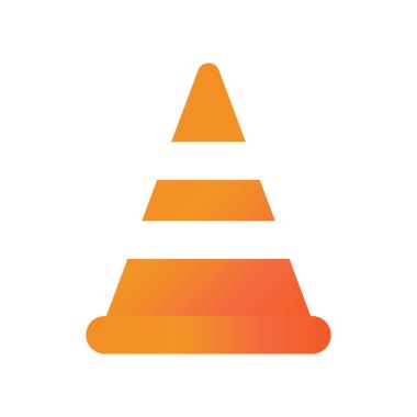 Eğitim konisi illüzyon tasarımı. Eğitim konisi simgesi beyaz arkaplanda izole edildi. kullanım vektörü.