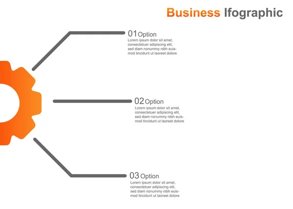 Modelo Design Infográfico Negócios Infográfico Vetorial Perfeito Para Marketing Promoção — Vetor de Stock