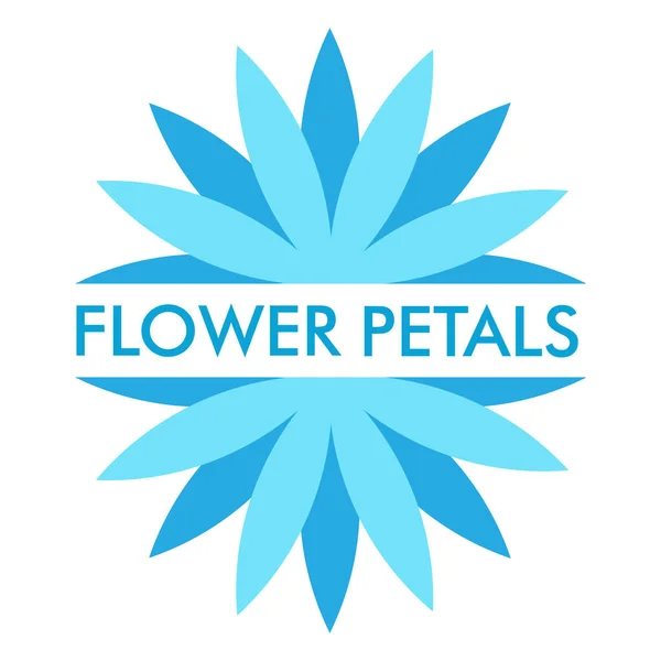 Pétales Fleurs Conception Fond Belle Illustration Pétales Fleurs — Image vectorielle