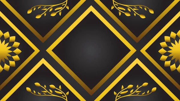 Lujo Dorado Gradiente Fondo — Vector de stock