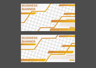 Basit modern gradyan iş afişi tasarım şablonu