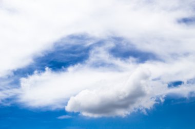 Bulut gökyüzü öğleden sonra .