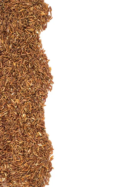 Kırmızı pirinç veya ayrı tut moduyla arka plan ile Riceberry.