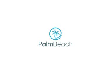  Palm Beach Modern, sağlıklı çevre çevre dostu logo