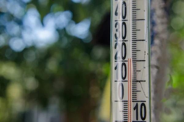 Buiten thermometer — Stockfoto