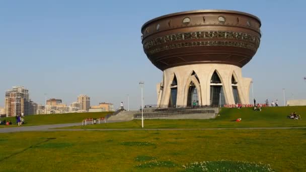 Palácio de casamento em Kazan — Vídeo de Stock