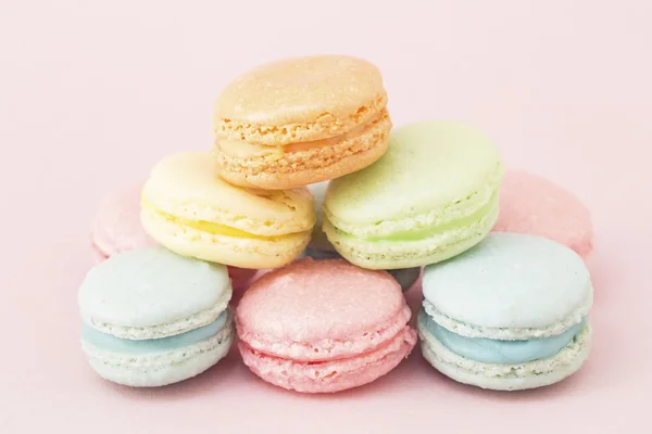 The colorful macaroons — Stock Photo, Image