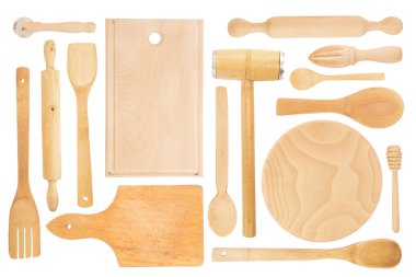 Ahşap mutfak aletleri