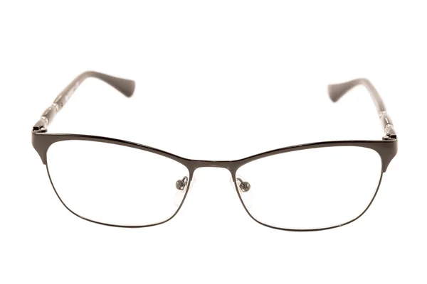 Óculos pretos isolados — Fotografia de Stock