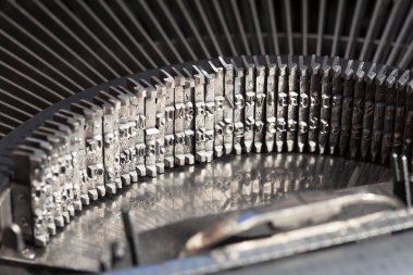 Daktilo yakın çekim