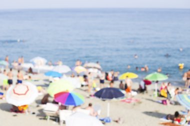 Akdeniz sahil - bulanık görüntü