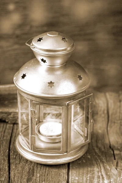 Vintage ışıklı fener
