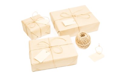 parsel üzerinde beyaz izole