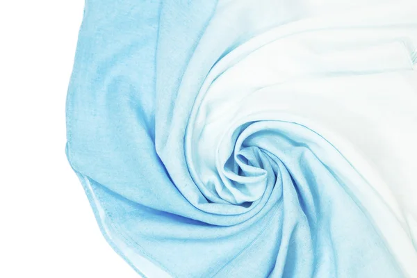 Bufanda blanca y azul — Foto de Stock