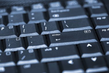 Black laptop keyboard