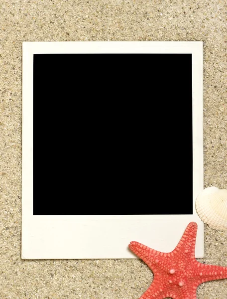 Kum üzerinde boş resim