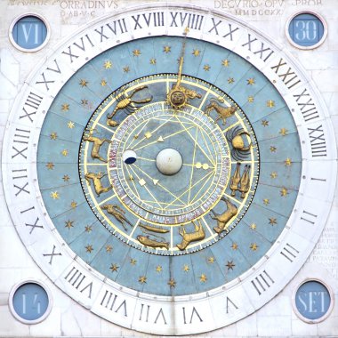 Zodiak saat Padua, İtalya