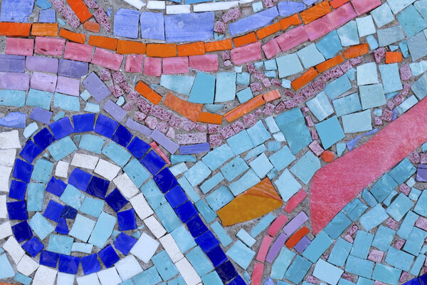 абстрактная мозаика
