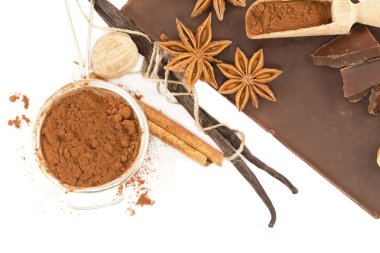 çikolata ve baharatlar