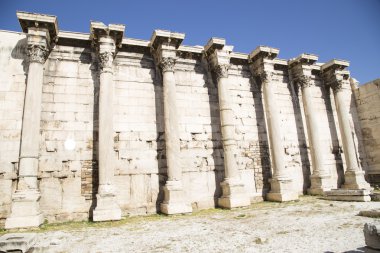 Hadrian Kütüphane Atina'da kalıntıları