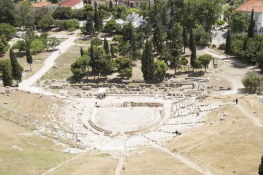 Tepe, Atina, Yunanistan, antik amfitiyatro