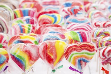 Renkli şeker arkaplanı