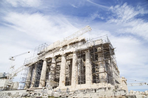 Restauración del Partenón — Foto de Stock