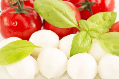 mozzarella yakın çekim